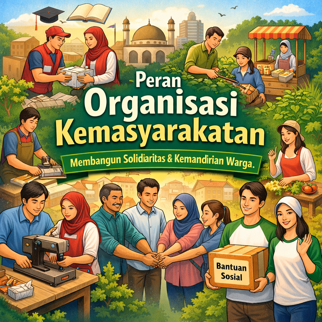 Peran Organisasi Kemasyarakatan dalam Membangun Solidaritas dan Kemandirian Warga
